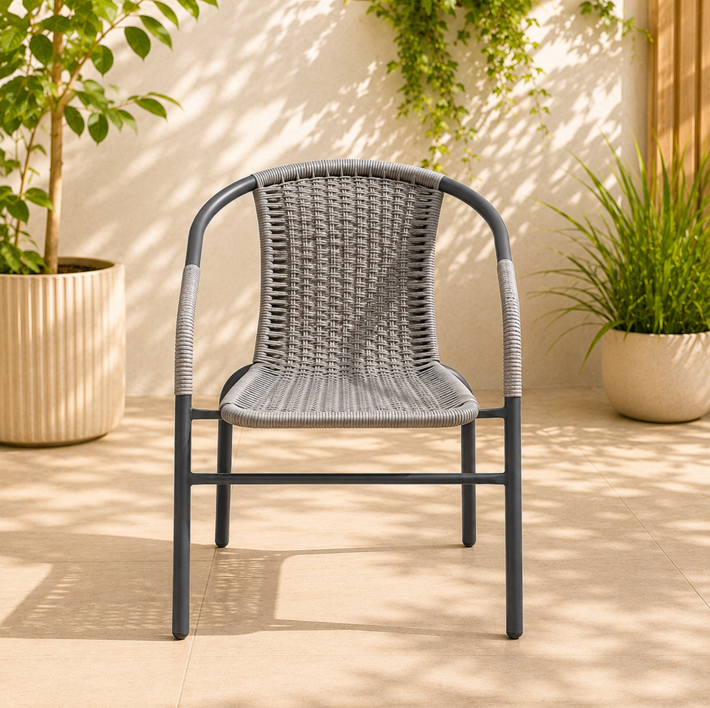 Silla de Jardín Jizan en gris