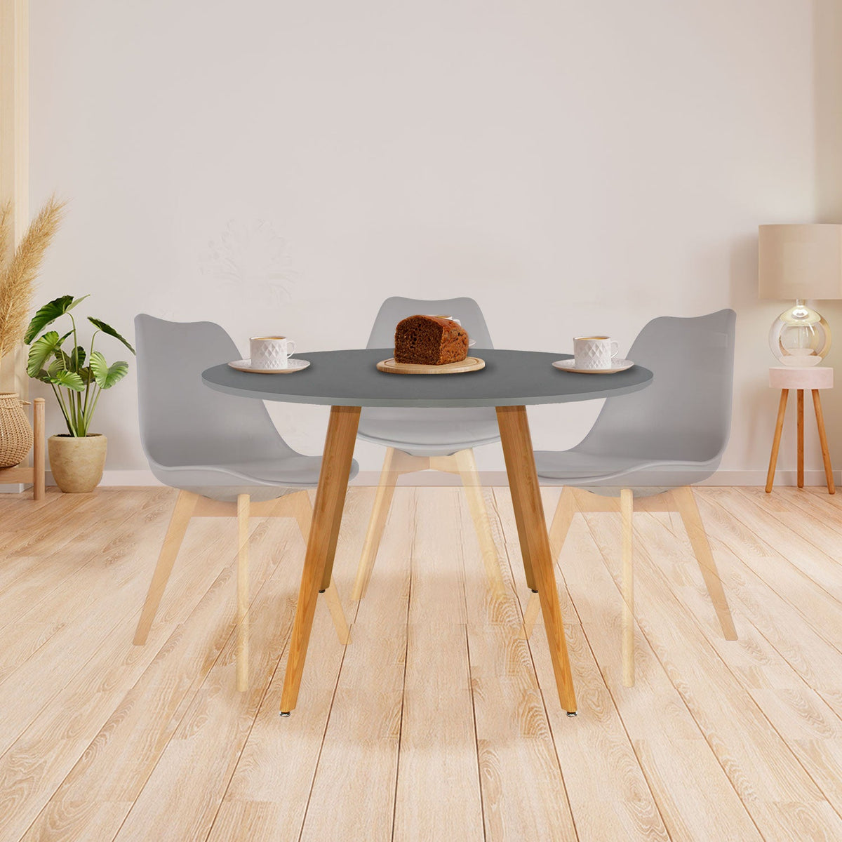 Mesa de Comedor Circular Frankfurt 100cm