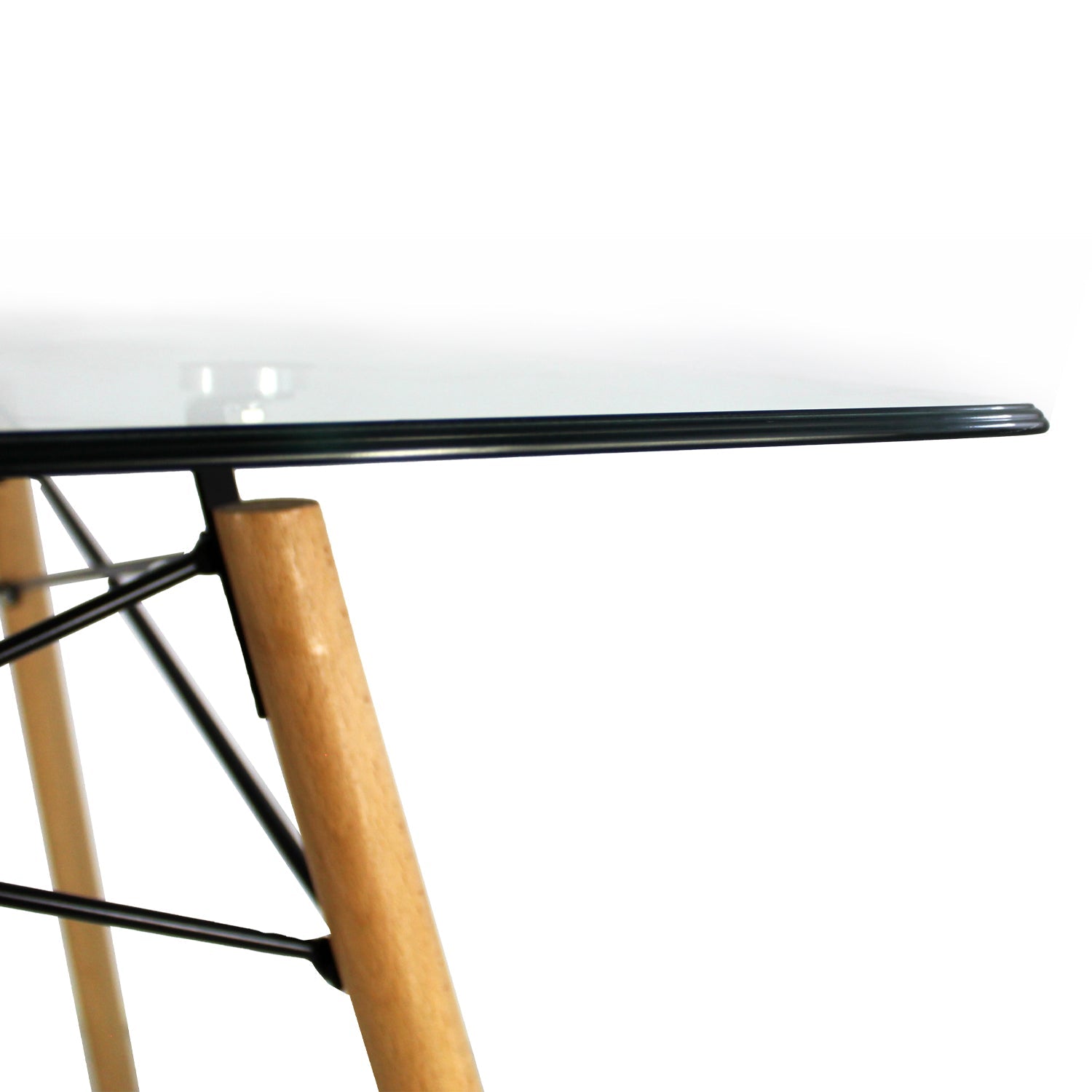 Mesa Comedor Oslo T5 | Rectangular de cristal templado