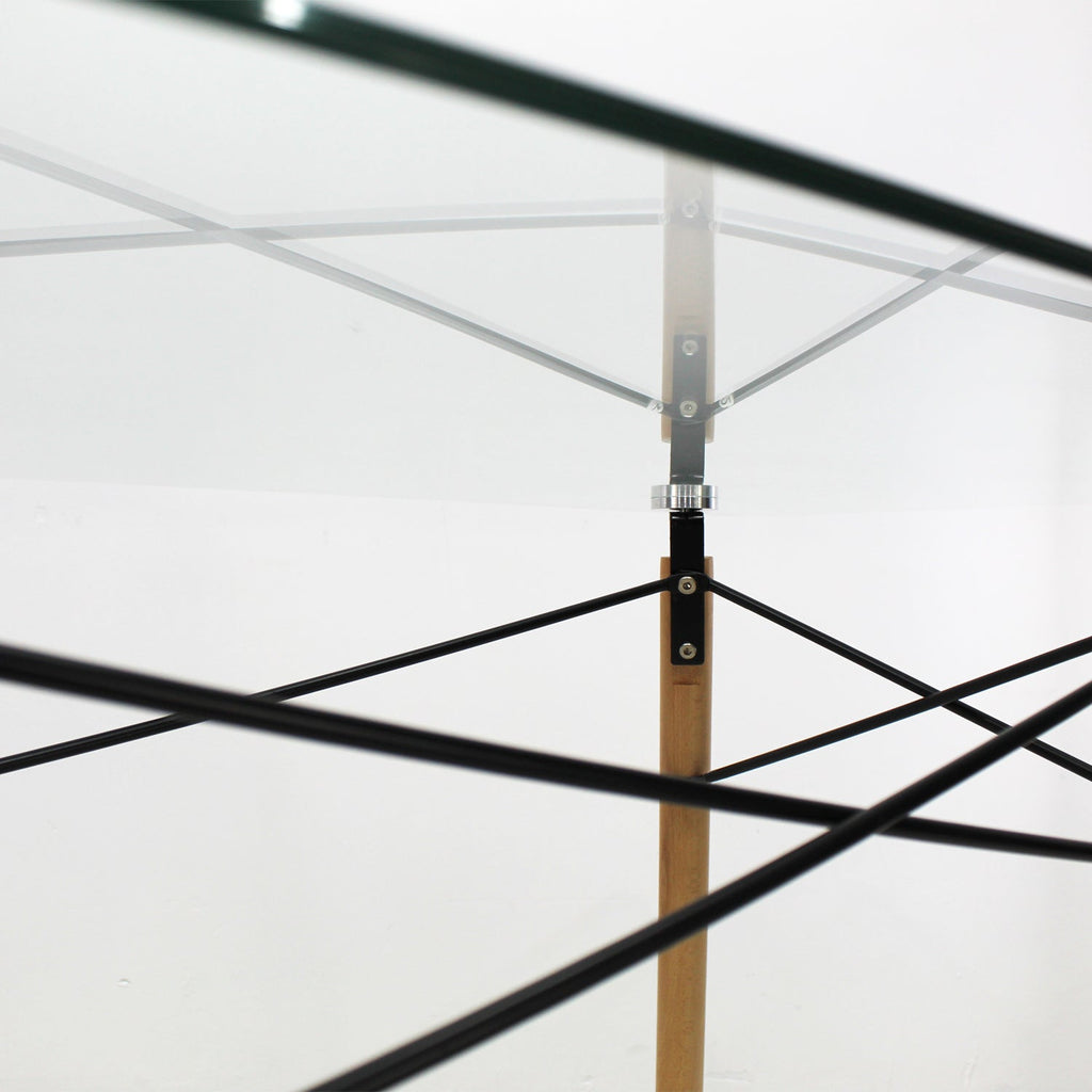Mesa Comedor Oslo T5 | Rectangular de cristal templado