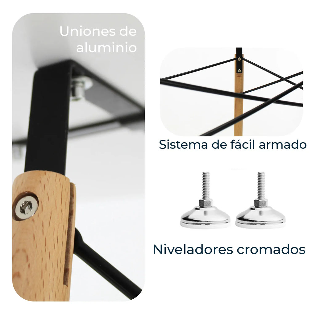 Mesa de Comedor Circular Oslo 80cm