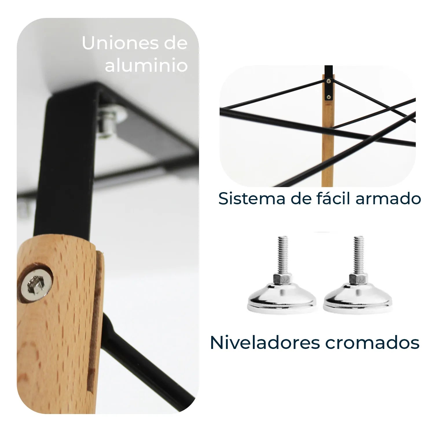 Mesa de Comedor Circular Oslo 80cm
