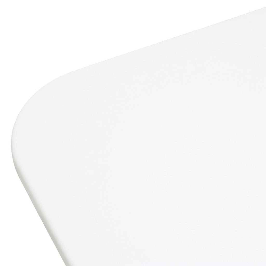 Mesa Lodi en blanco, detalle del acabado 4
