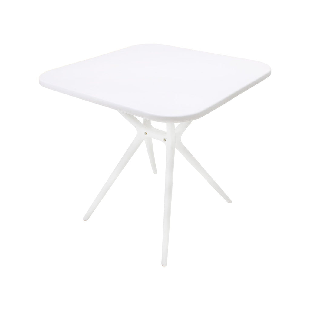 Mesa Lodi en blanco, vista en perspectiva
